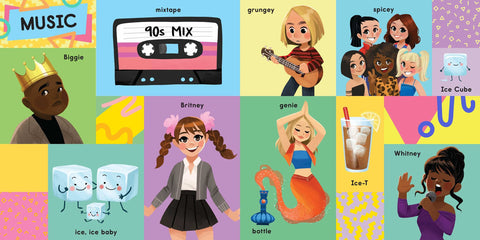 Book (Board) - First 100 Words From The 90's