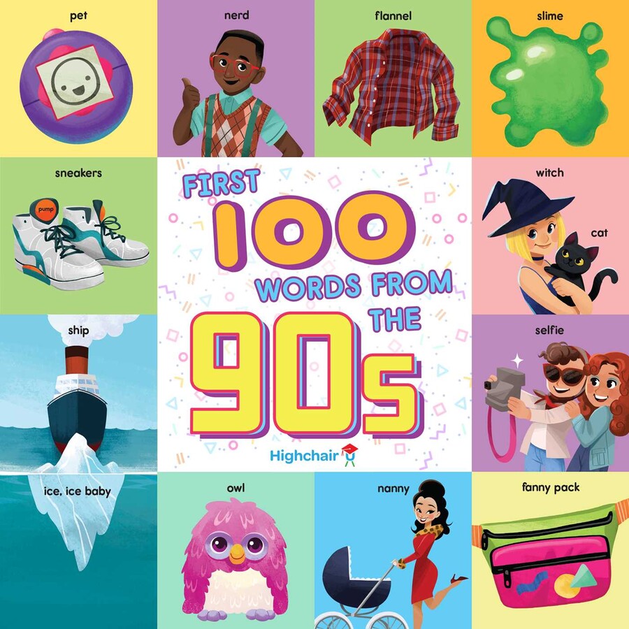 Book (Board) - First 100 Words From The 90's