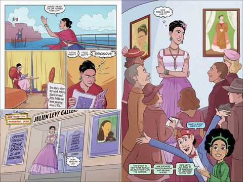 Book (Hardcover) - Show Me History Frida Kahlo