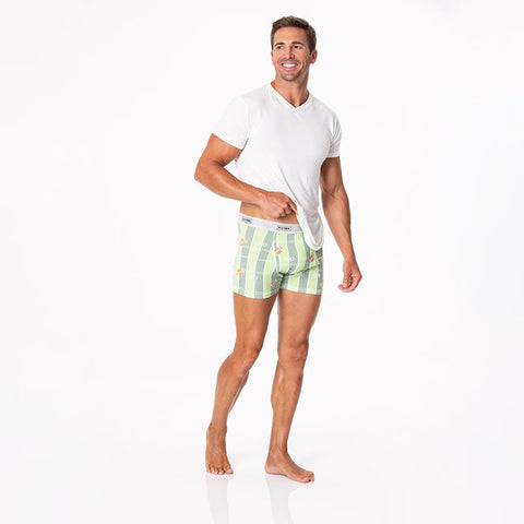 Men's Boxer Briefs - Football