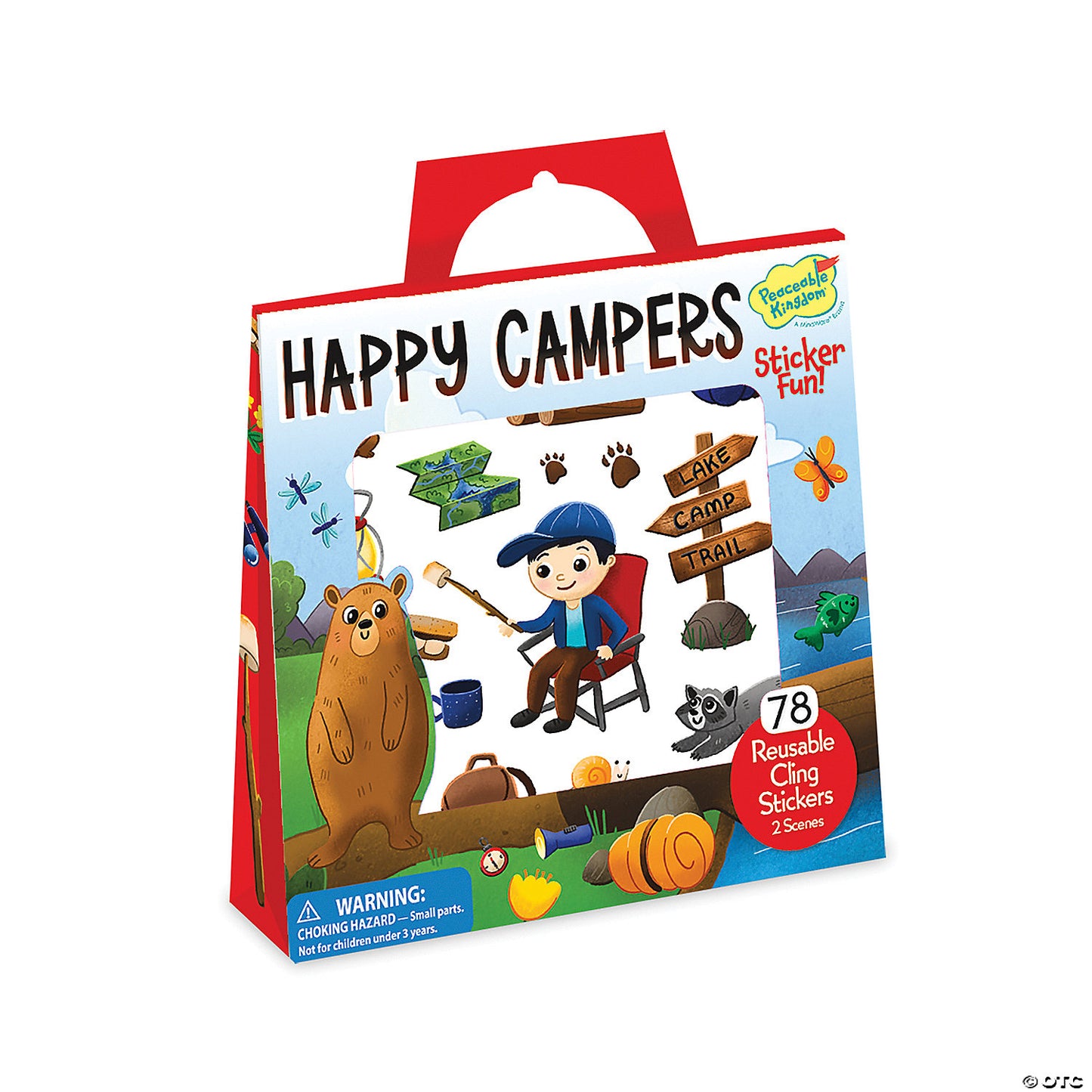 Sticker Tote - Happy Campers