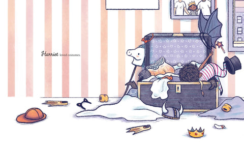 Book (Hardcover) - Harriet Gets Carried Away