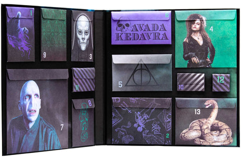 Book (Hardcover) - Harry Potter Dark Arts Countdown To Halloween With 13 Surprises