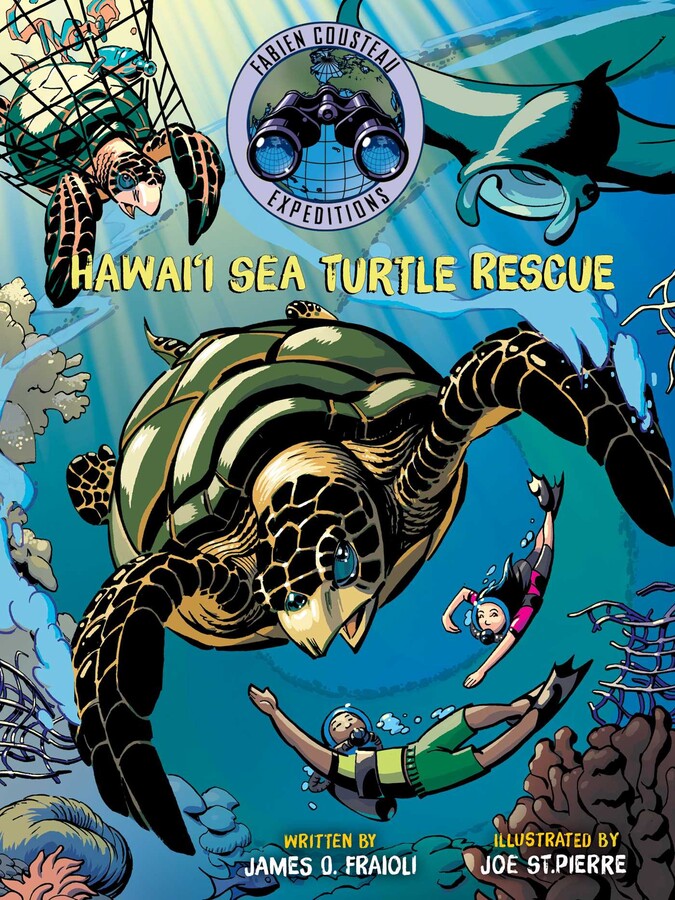 Book (Hardcover) - Hawaii Sea Turtle Rescue