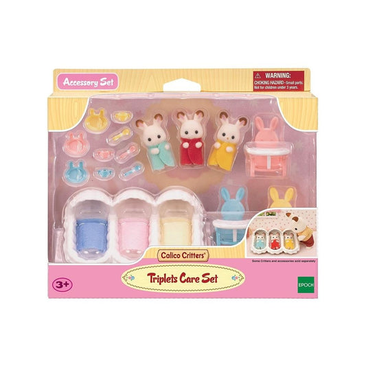 Calico Critters - Triplets Care Set Rabbits