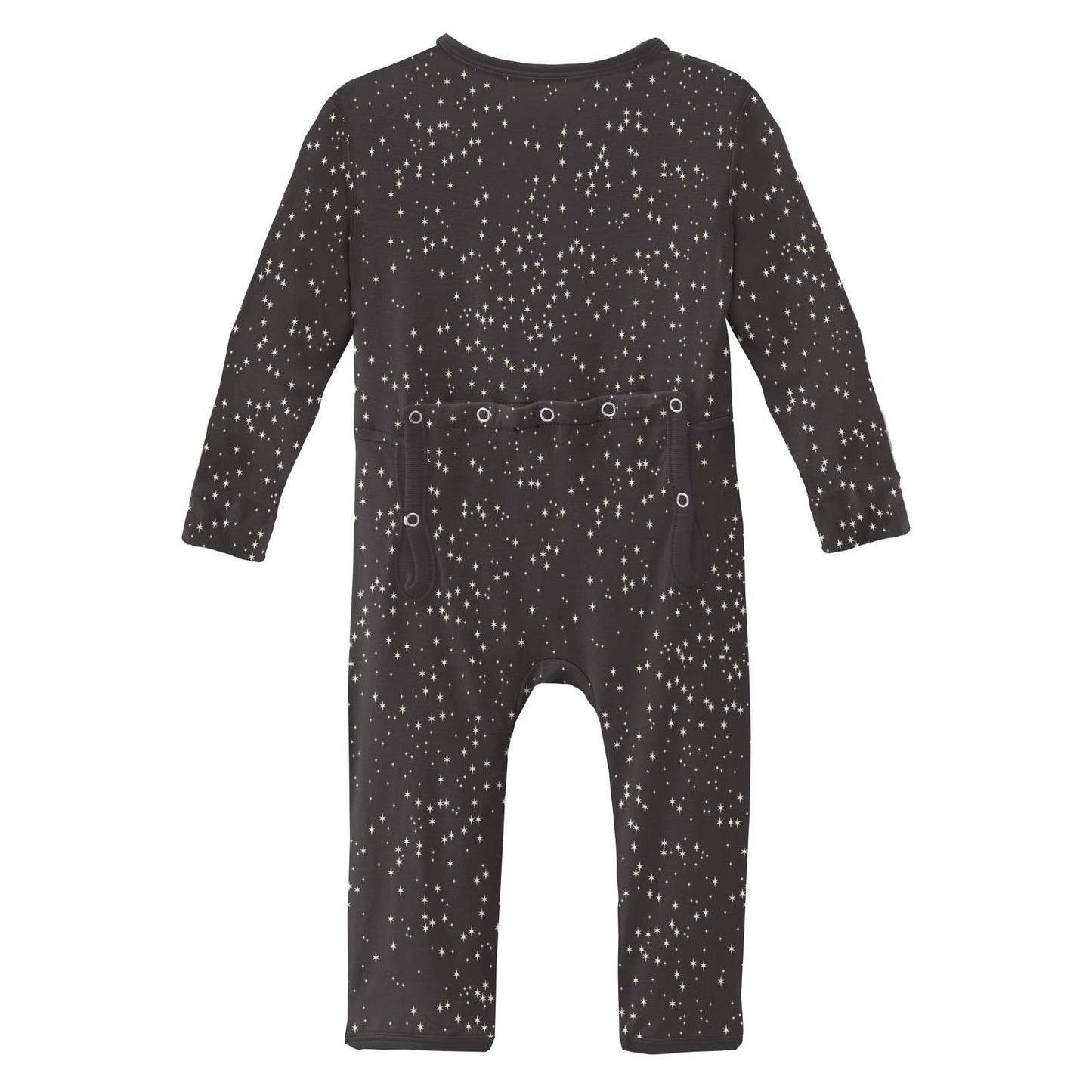 Last One - Size Preemie: Coverall (Snaps/Zipper) - Midnight Constellations