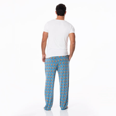 Last One - Size Small: Men's Pajama Pants - Parisian Rooster