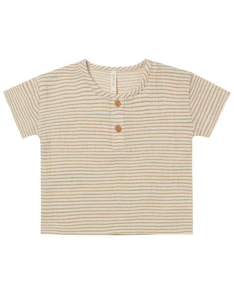 Henry Top - Ocre Stripe
