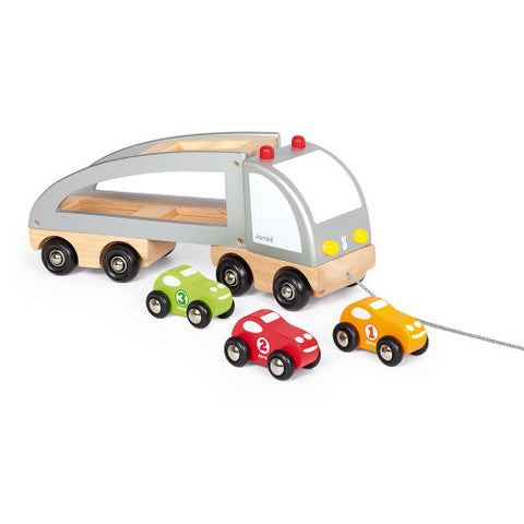 Pull Along - Multi Cars Truck