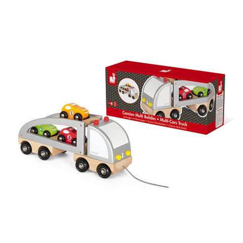 Pull Along - Multi Cars Truck