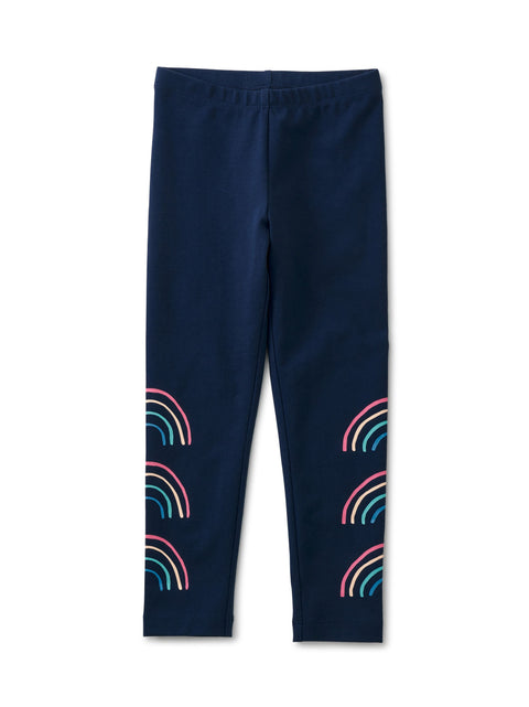 Leggings - Whale Blue Rainbow