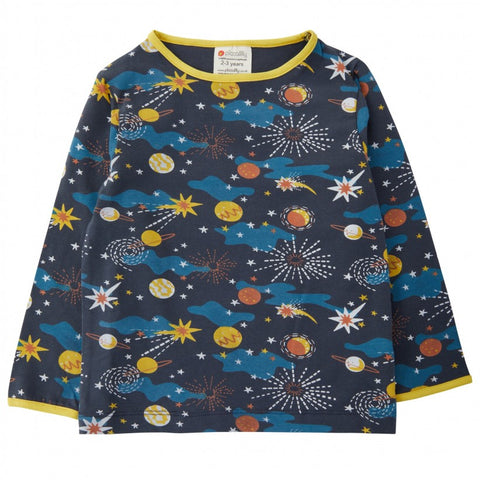 Last One - Size 4/5Y: Tee Youth (Long Sleeve Fitted) - Solar Space