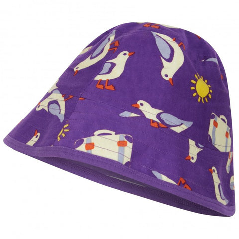Reversible Sun Hat - Seagulls
