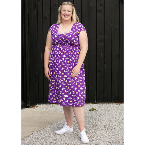 Women's Wrap Dress - Seagulls