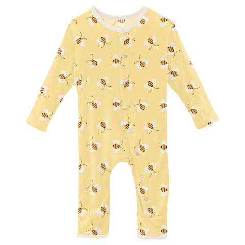 Coverall (Snaps) - Wallaby Bees