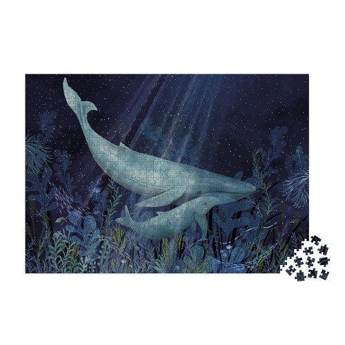 Puzzle - Whales in the Deep (1000pc)
