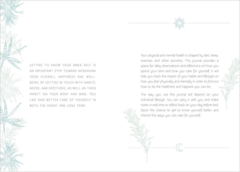 Journal - Self Care: A Day & Night Reflection Journal
