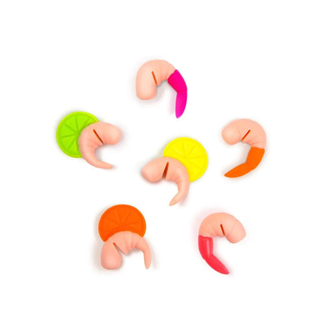 Drink Markers - Shrimp Cocktail (Set Of 6)