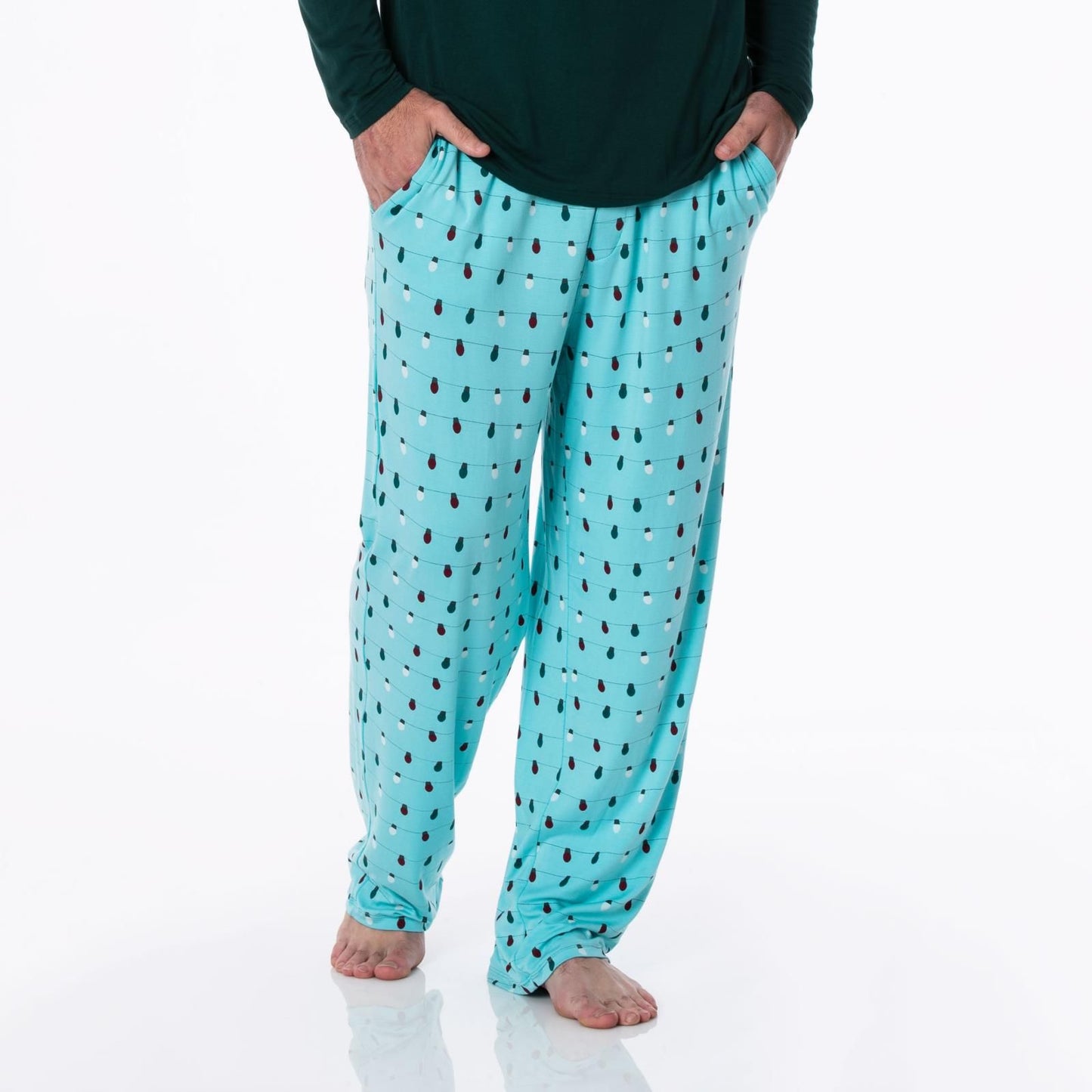 Adult Pajama Pants - Iceberg Holiday Lights
