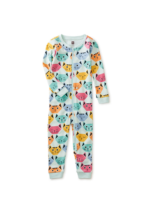 Coverall (Zipper) - Origami Cats