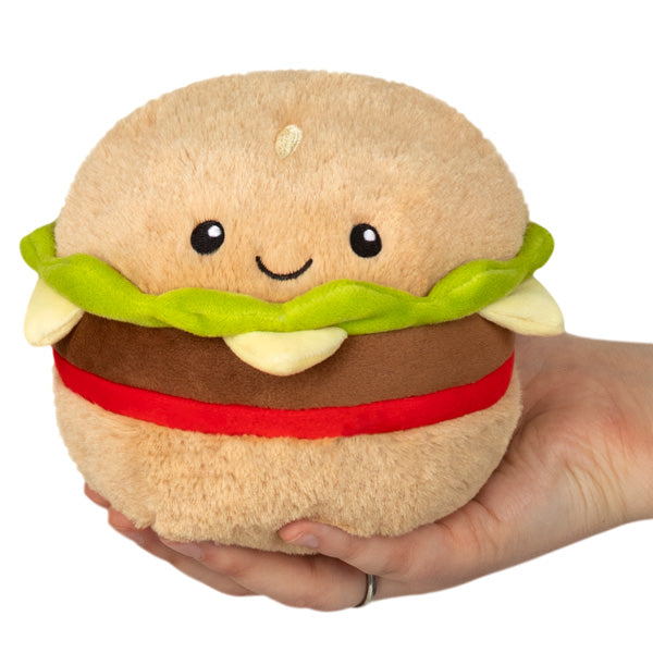 Squishable - Snugglemi Snackers Mini Hamburger