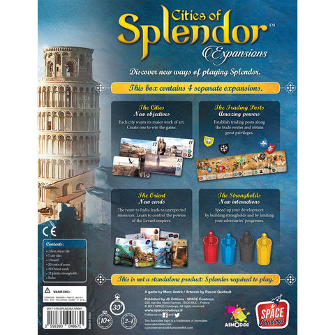 Game - Splendor: Cities Of Splendor Expansions