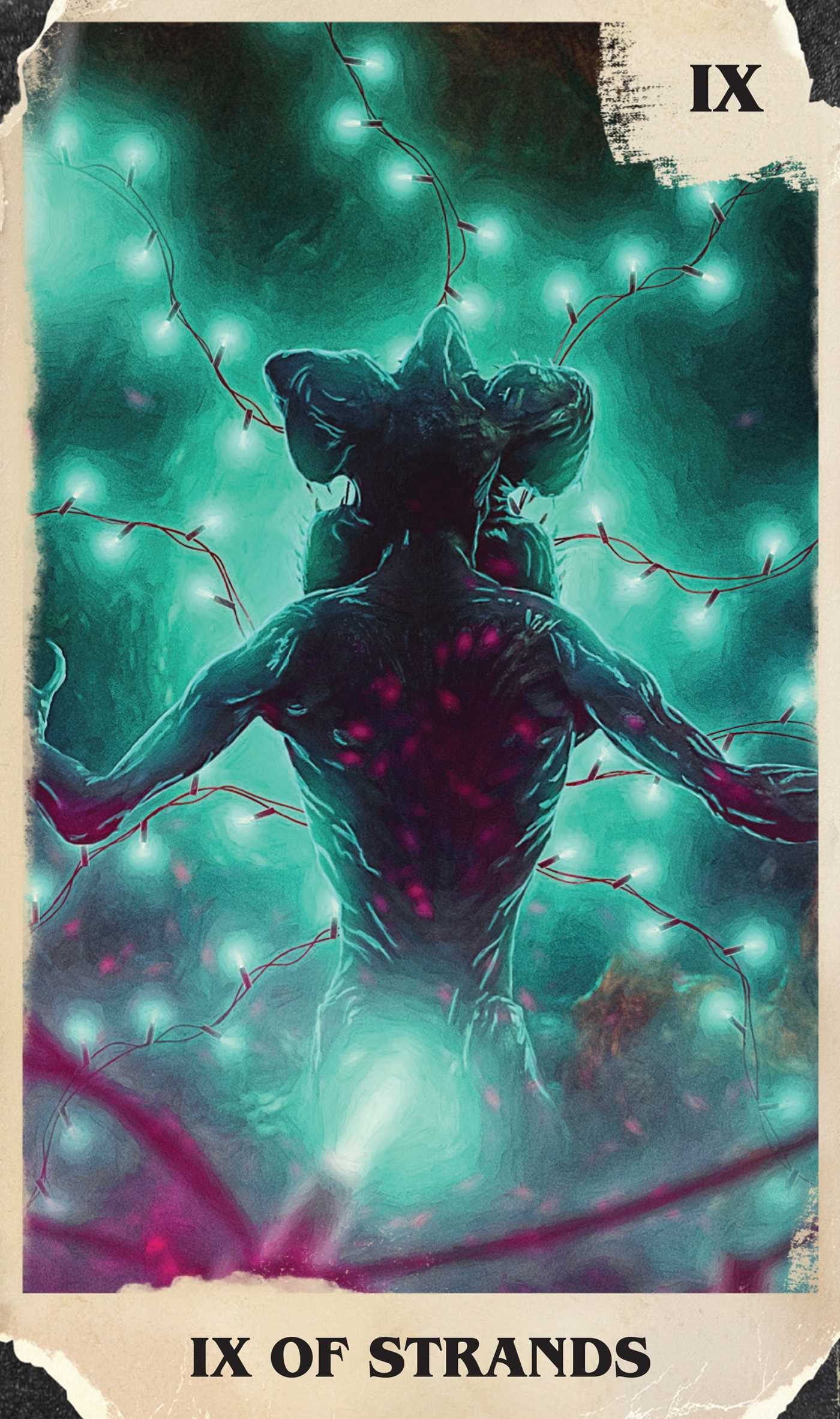 Tarot Deck - Stranger Things