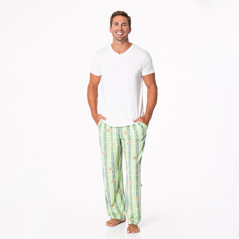 Men's Pajama Pants - Football