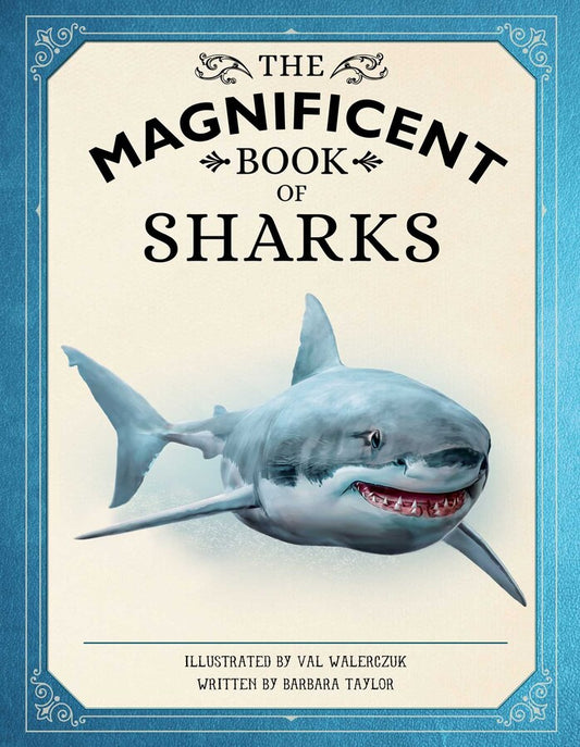 Book (Hardcover) - The Magnificent Book Of Sharks