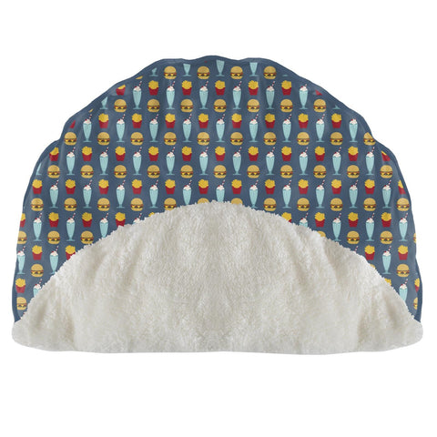 Fluffle Playmat (Sherpa Lined) - Deep Sea Cheeseburger