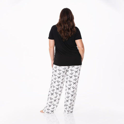 Women's Loosey Goosey Pajama - Natural Swallowtail