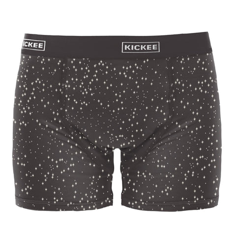 Last One - Size 3XL: Men's Boxer Briefs - Midnight Constellations