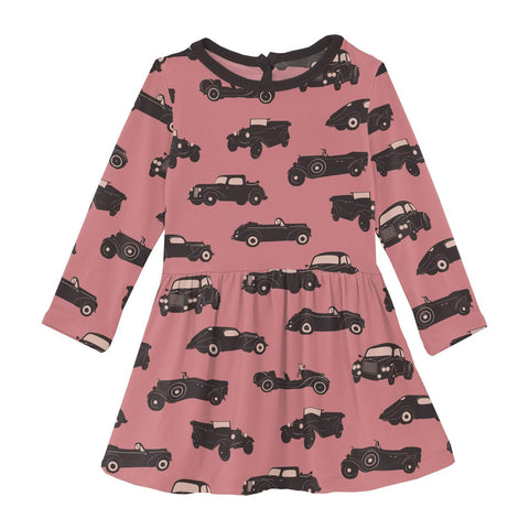 Twirl Dress (Long Sleeve) - Desert Rose Vintage Cars